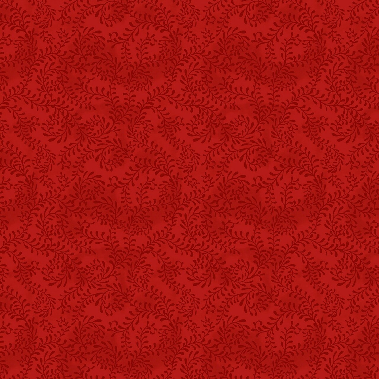 Fabric Wilmington Essentials Red Swirling Leaves by the Quarter Yard 27650-333